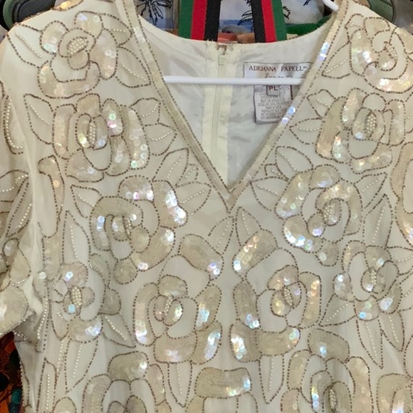 Adrianna Papell Tops - Adrianna Papell sequenced top